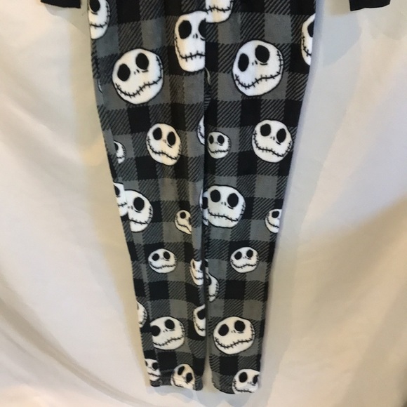 Disney the Nightmare before Christmas Jack Skeleton one piece jumpsuit Sz 4/6 - Picture 2 of 14